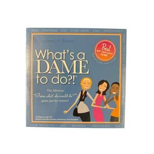 What's a Dame to Do? Girls Night Party Game New Sealed